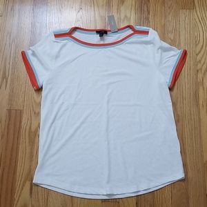 Brand new Jcrew short-sleeve boatneck t-shirt
